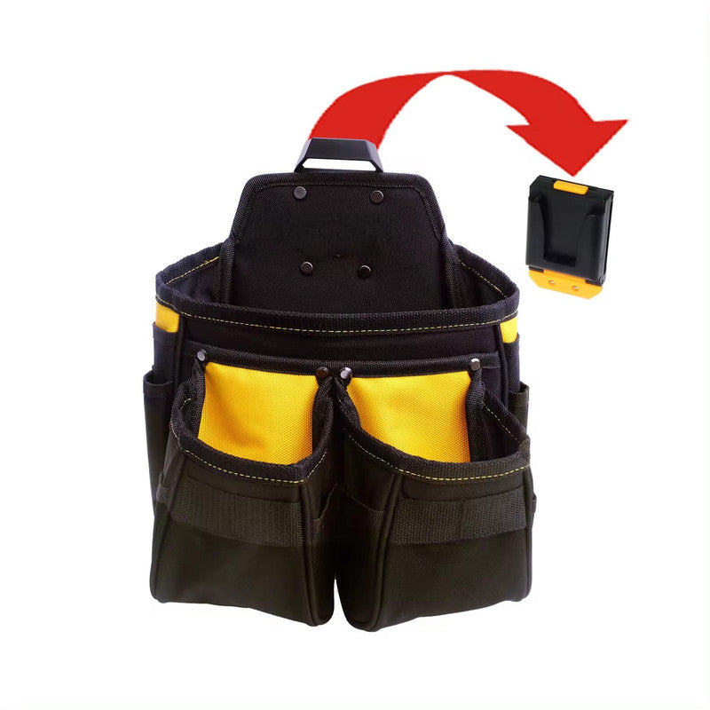 Multi-Functional Repair Clip On Tech System Thickened Electrician Tool Kit Tool Waist Bag