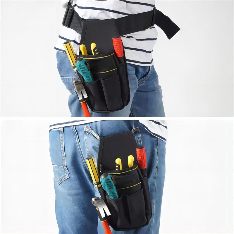 Multi-Functional Oxford Cloth Belt Electrical Tool Bag