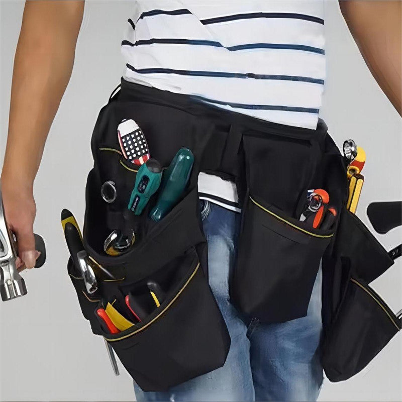 Multi-Pocket Storage Heavy Duty Electrician Waist Tool Bag