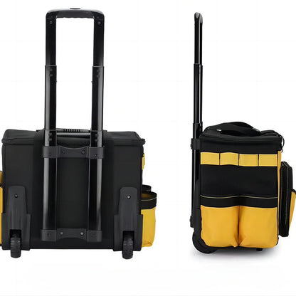 Durable Trolley Storage Wheels Electrician Tool Bag