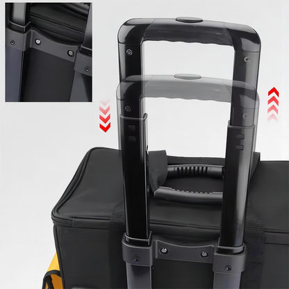 Durable Trolley Storage Wheels Electrician Tool Bag