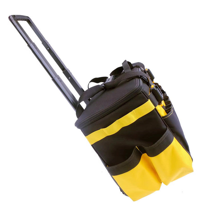 Multi-Functional Roller Type Wheels Tool Bag Trolley