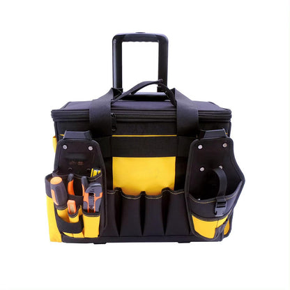 Multi-Functional Roller Type Wheels Tool Bag Trolley